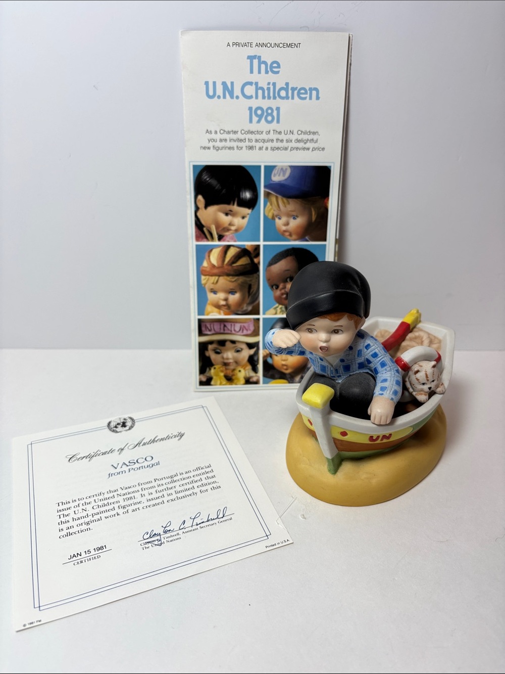Franklin Mint Vasco from Portugal.